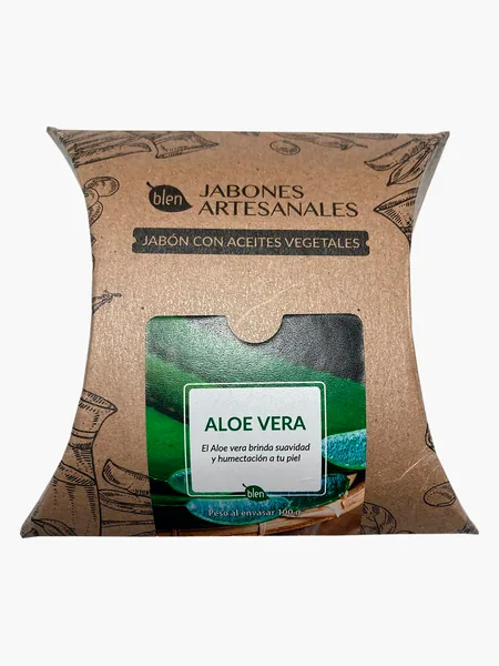 Jabón Artesanal de Aloe Vera