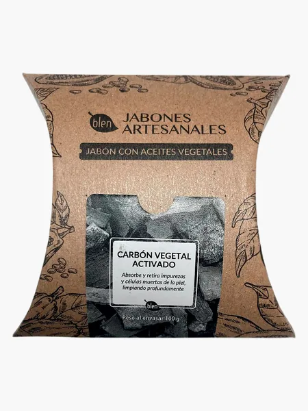 Jabón Artesanal de Carbón Vegetal Activado