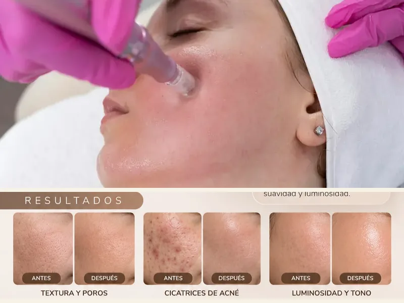 Dermapen Facial con Hidra Boost
